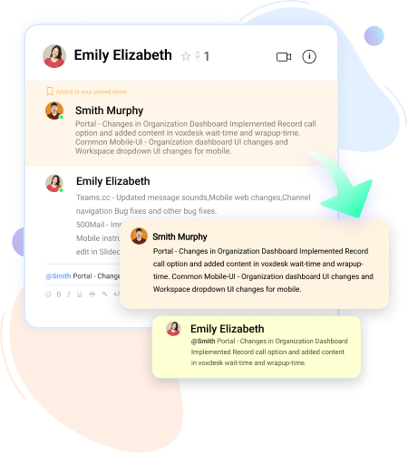 organize tasks with notes